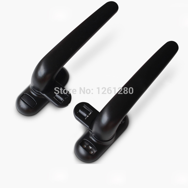 Aluminum alloy knob window drive knob window latch door handle furniture hardware part pull bolt plastic steel window lock