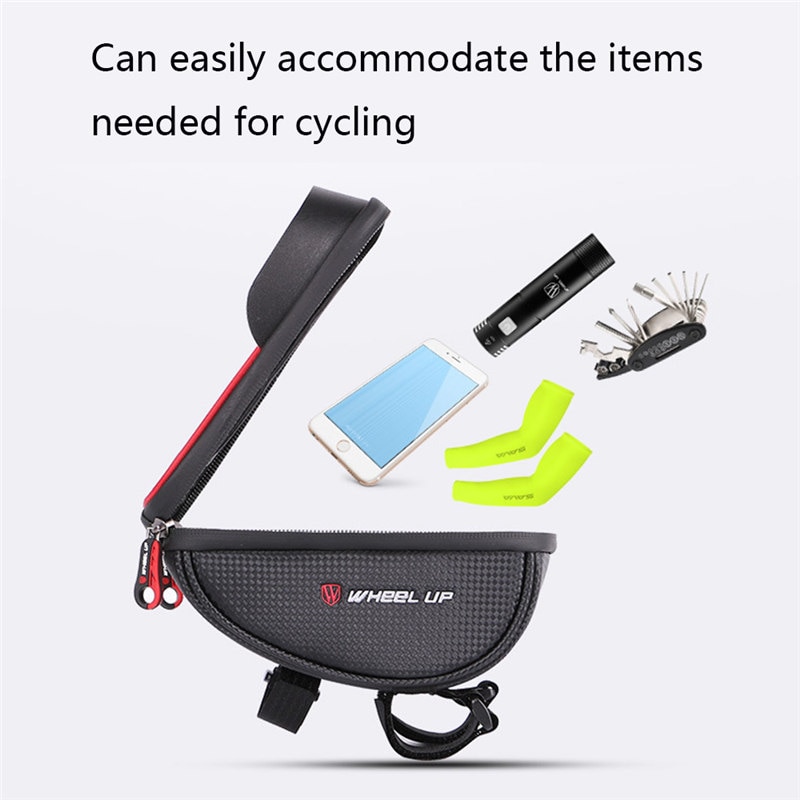 DOITOP 6.0 inch Fiets Waterdichte Mobiele Telefoon Bag Holder Motorcycle Mount voor Samsung Galaxy s8 plus/iPhone 7 plus/LG V20