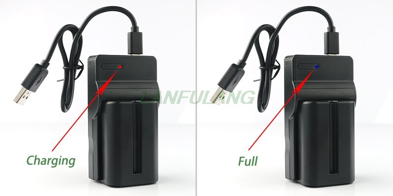 Chargeur USB Pour Batterie Nikon EN-EL11 - Compatible Coolpix S550, S560 - Compact, Léger Avec Indicateur LED