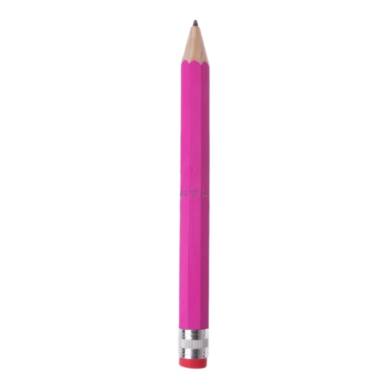 Grand crayon géant en bois 35cm, accessoire de Performance de jouet pour enfants, nouveauté de papeterie pour peintre, artiste et étudiant