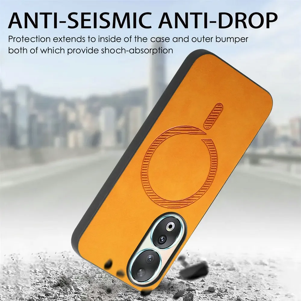 Honor 90 Lite 90Smart 5G 2024 Funda de lujo Funda de cuero con imán Funda Magsafe Honor 90 Funda inteligente para teléfono Honor90 Pro 100 Funda trasera