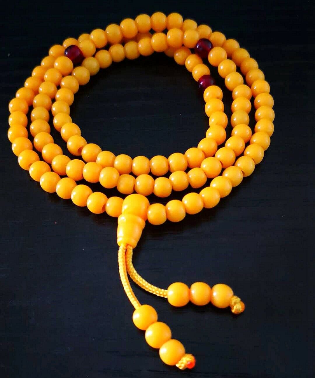 Tibetaans Boeddhisme 108 Hars Gebed Bead Mala Ketting