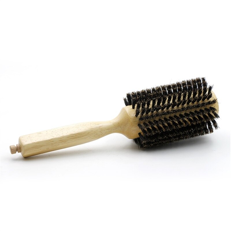 Frisørsalong villsvin bust hår rund børste frisør kam frisør hår børste hår styling kam tre rund børste