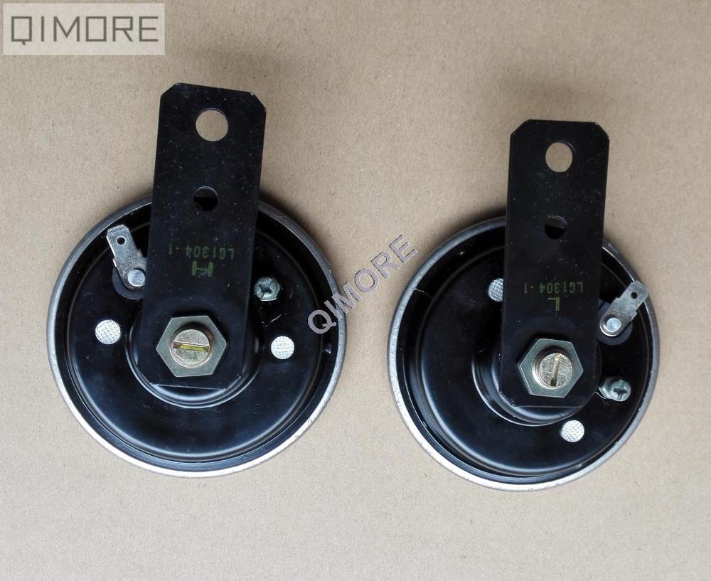 12V Motorcycle Horn Set ( High tone horn & Low tone horn ) for Motorcycle WY125 CBT125 CB125T Keeway Horse II QJ150-12 KW150-12