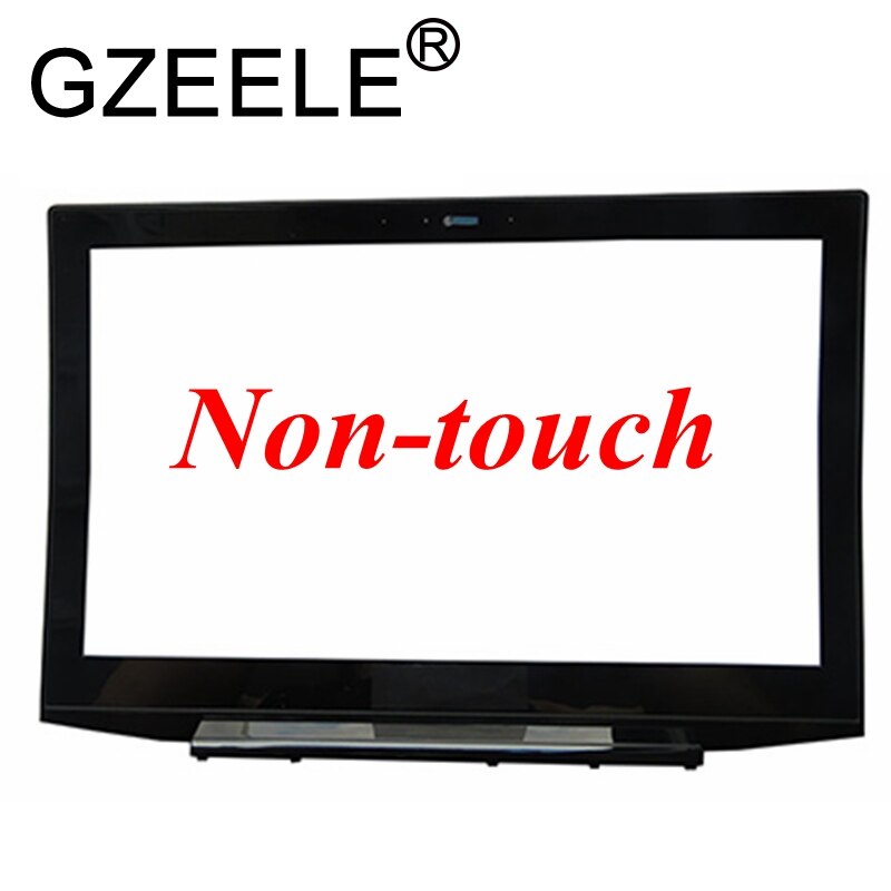 GZEELE FOR Lenovo Y50 Y50-70 Lcd Rear Lid Top Case Back Cover 15.6&quot; AM14R000400 Non Touch Lcd Front Bezel Cover: B shell Used