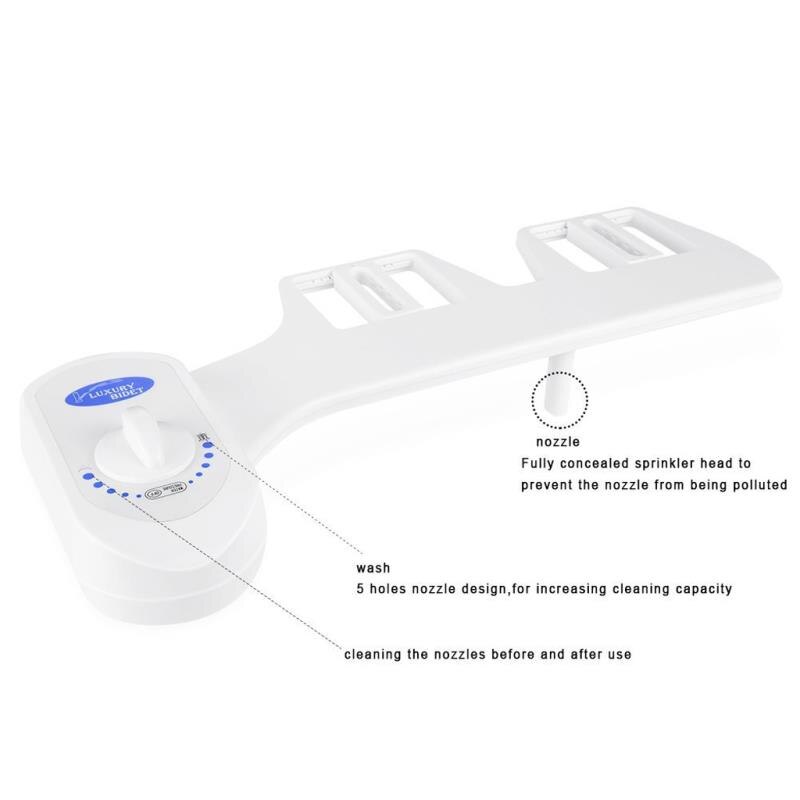 Bidet Verse Waternevel Mechanische Bidet Toilet Seat Attachment Niet-Elektrische