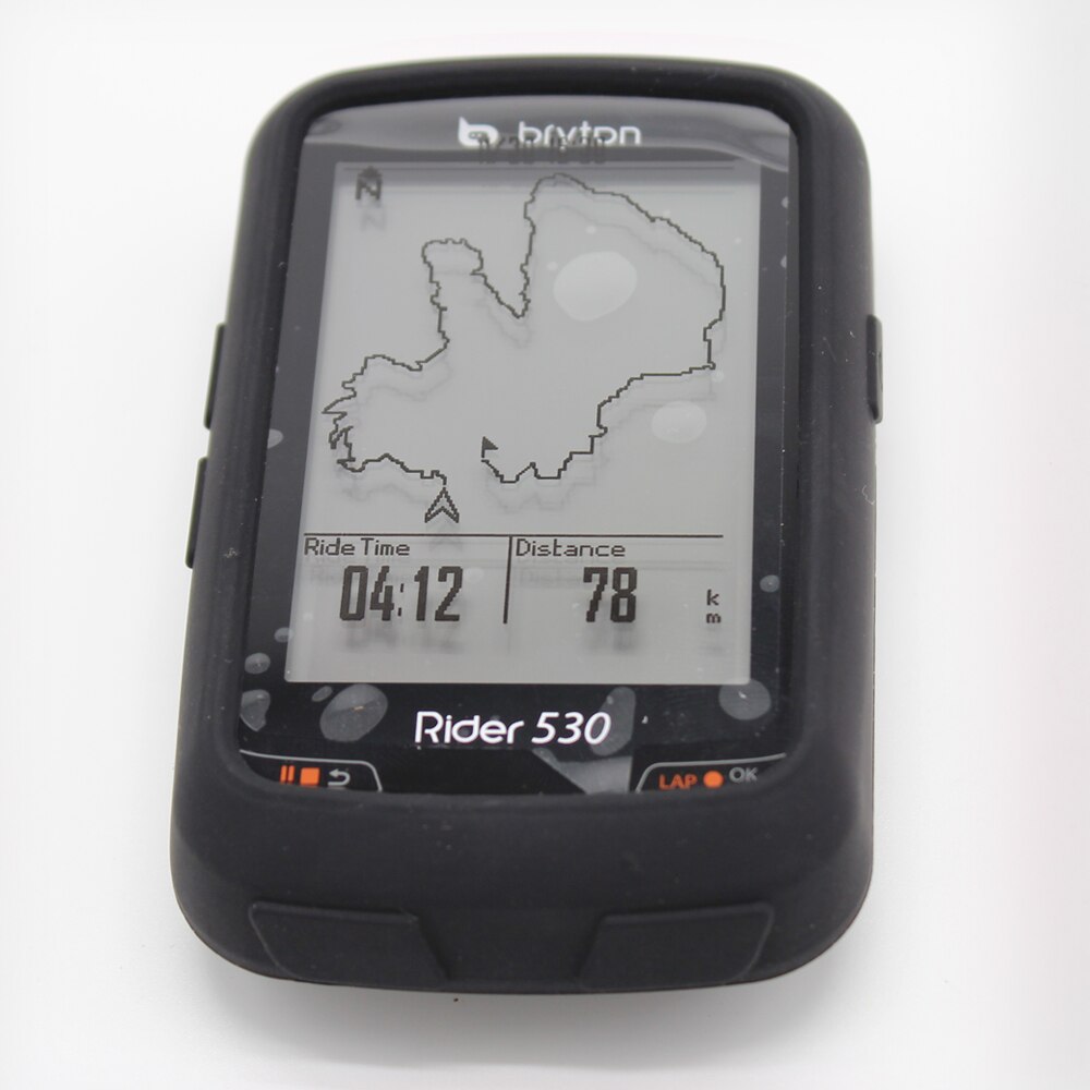 Funda protectora de goma de silicona para bicicleta, a prueba de golpes, para Bryton 530, Accesorios para ordenador GPS,