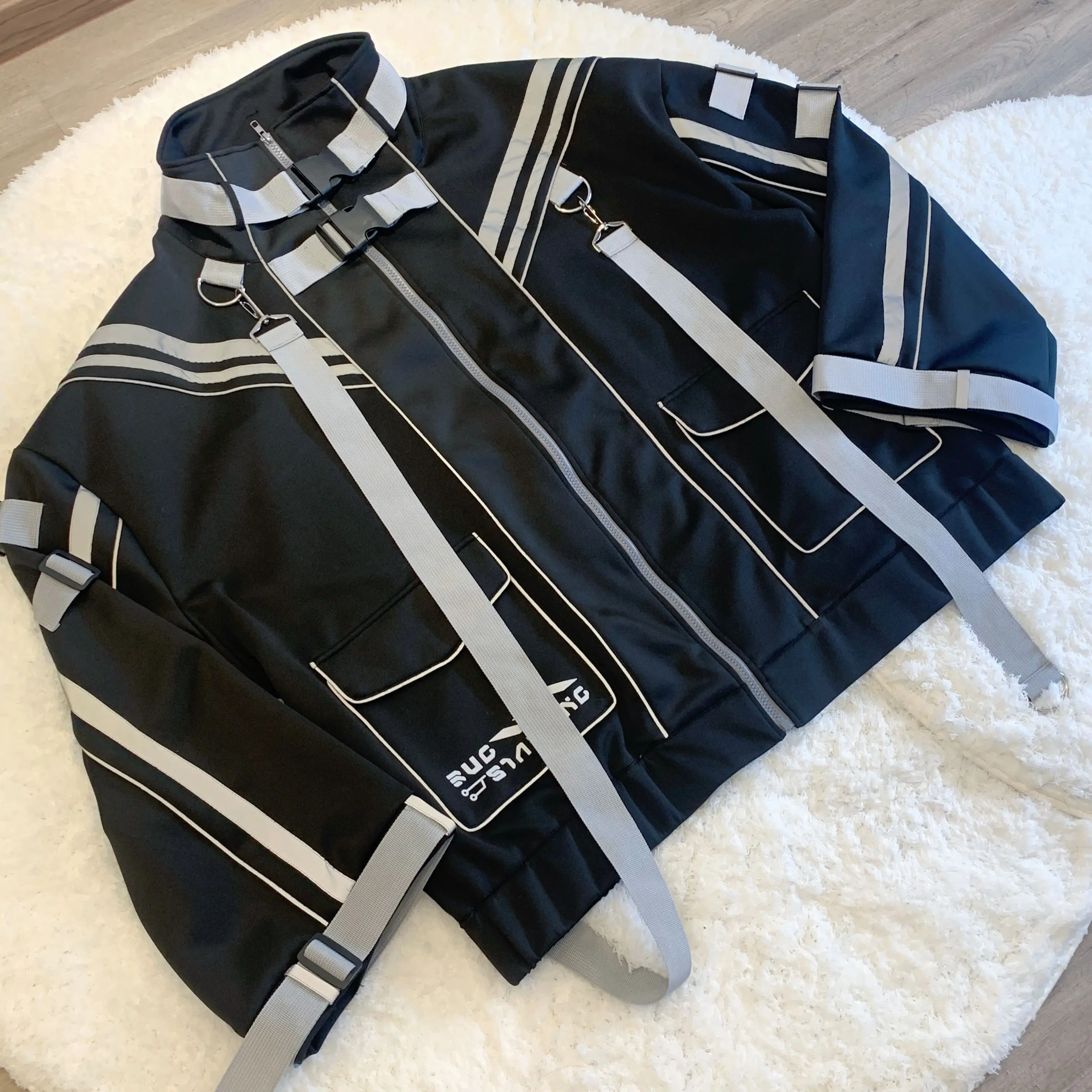 Sportbekleidung-Mantel Ich bin japanischen Stil neue Original y2k Bergwerk Paar sub reflektierende verlieren Mantel Frauen