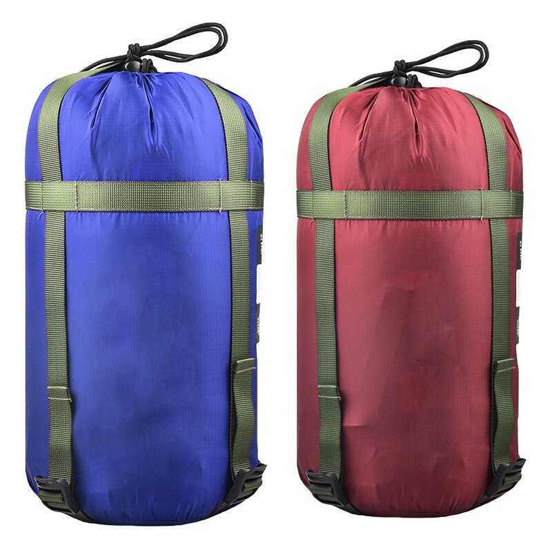 Durable Sleeping Bag Storage Bag Portable Outdoor Hiking Camping Sleeping Bag Winter Compression Pack Travel Hammock Storage Bag