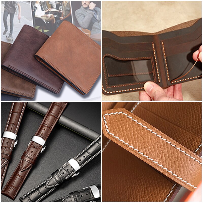 Kaobuy 12 Kleuren Gewaxt Draad Lederen Naaien Waxed Thread Voor Lederen Waxkoord Voor Leer Craft Hand Stiksels Draad