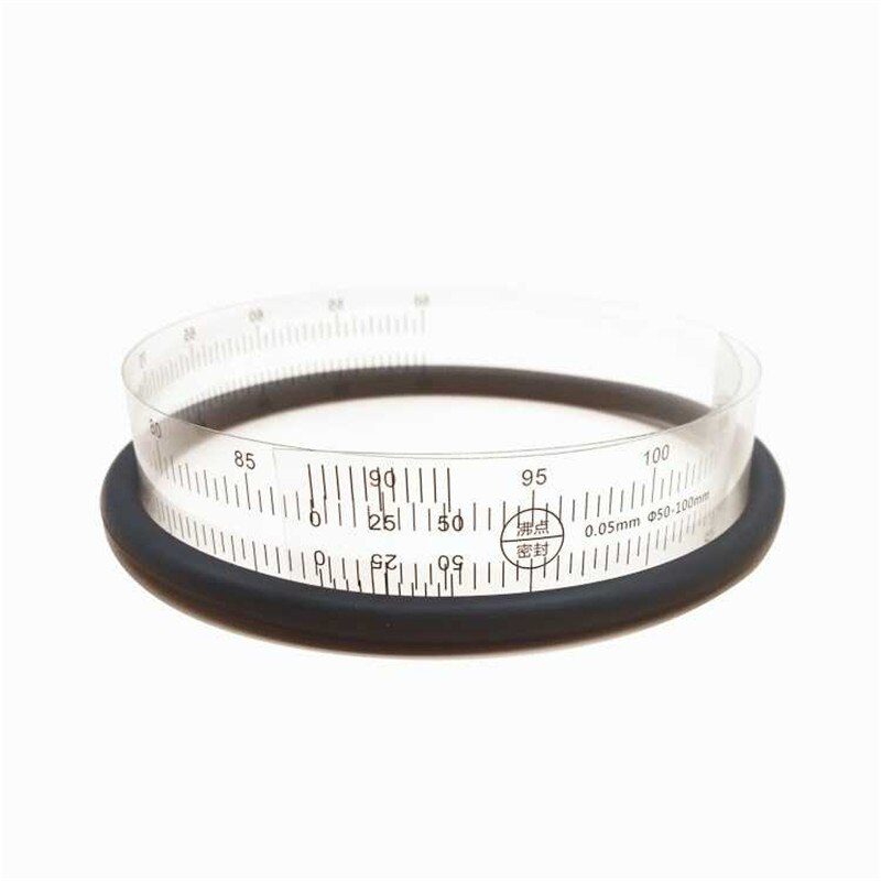 10-350mm O-Ring Gasket Washers O Ring Gauge Inside And Outside Diameter Ruler Measurement Tool Measuring Ruler