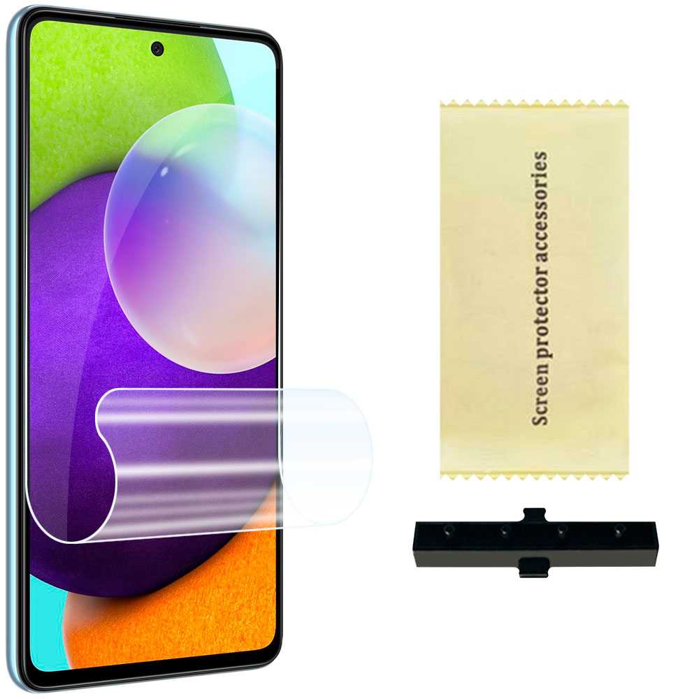 Pellicola Protettiva Schermo Hydrogel Compatibile con Samsung Galaxy A52/5G Film Salvaschermo Protezione Flessibile