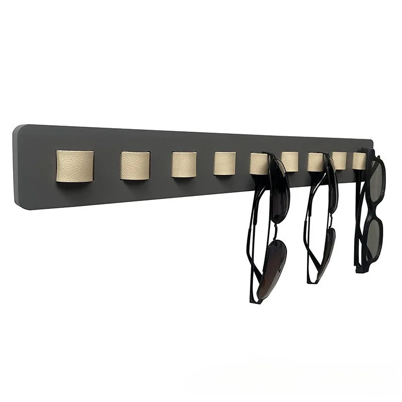 Estante de almacenamiento de madera para gafas, estante para gafas montado en la pared, gafas de sol para el hogar, estante de almacenamiento para gafas, exhibición