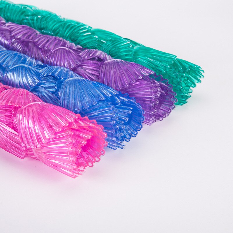Transparent färg 38cm*68cm badrum halkfri badmatta mjuk fotmassage pad anti-mögel dörrmatta tvättbar badkar duschmatta