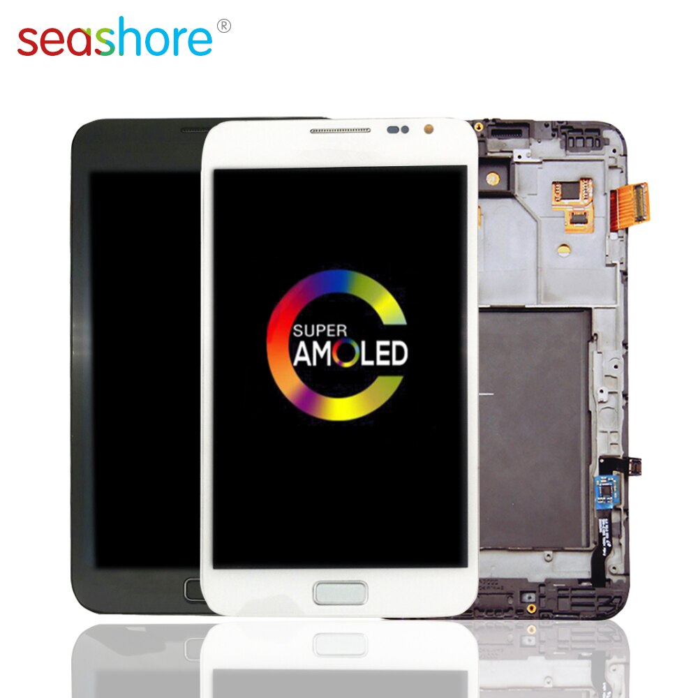 Originele Voor Samsung Galaxy Note N7000 Lcd Touch Screen Digitizer Vergadering Voor Samsung I9220 Display Note 1 SHV-E160L SHV-E160S