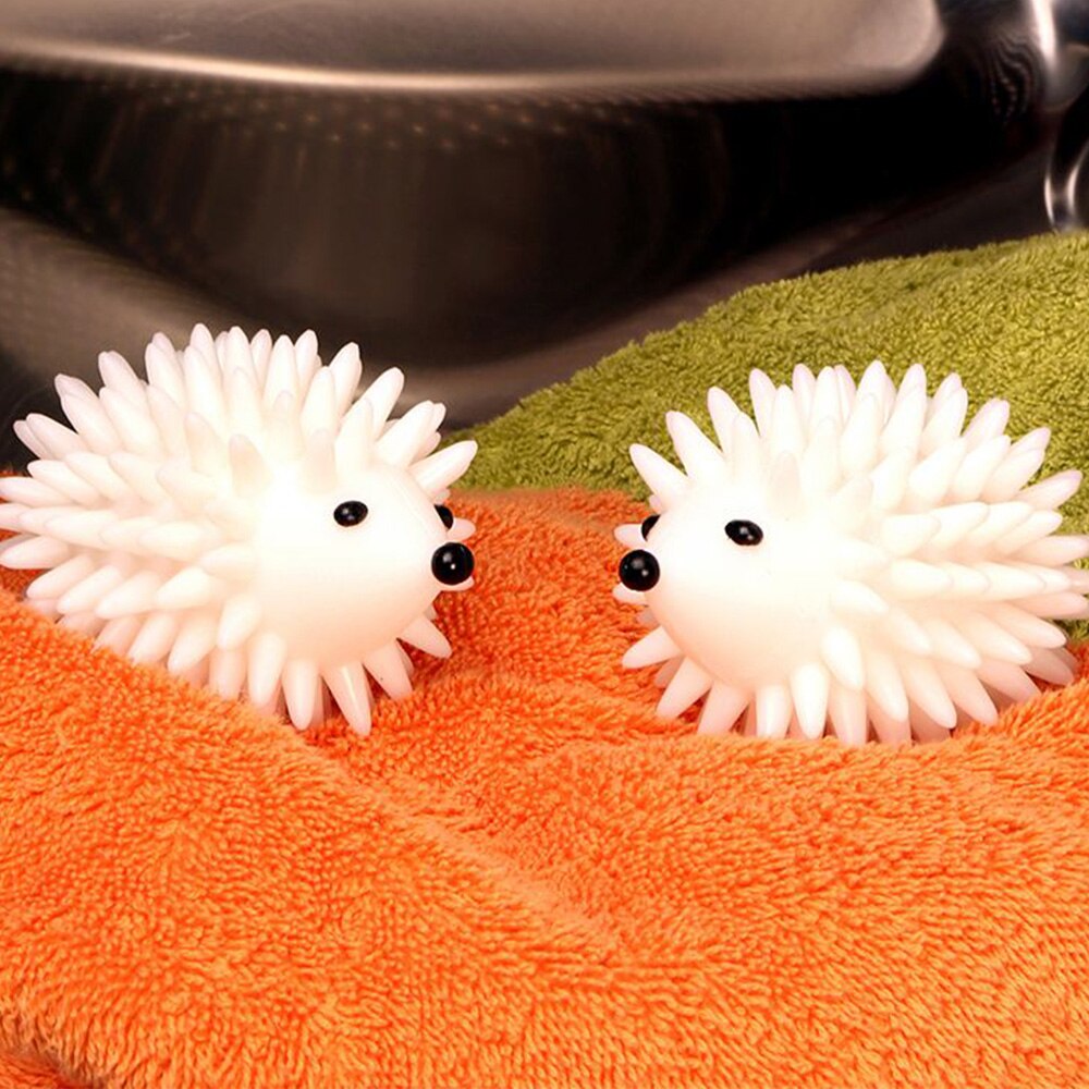 Dryer Balls Reusable Clean Tools Washing Drying Fabric Softener Ball Dry Laundry Products Hedgehog Dry Wash Ball 2 Pcs