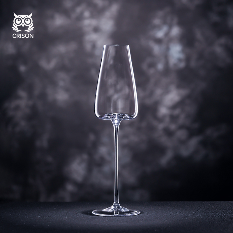 PNT03 Copa de cristal de CRISON copa de vino tinto vasos de champán Burdeos Borgoña de cuadrados de boda