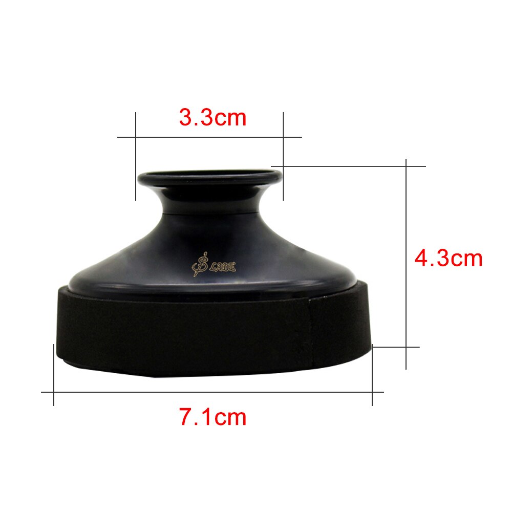 Lichtgewicht abs saxofoondemper voor altsaxofoon, saxofoon, houten blaasinstrumenten, onderdelen en accessoires