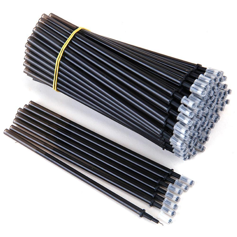 20pcs Erasable Pen Refill Gel Pen Refill 0.5mm Blue Pens Handle Refill Office Refill Rod Ink Writing Shool Black Tools Wash K0x8
