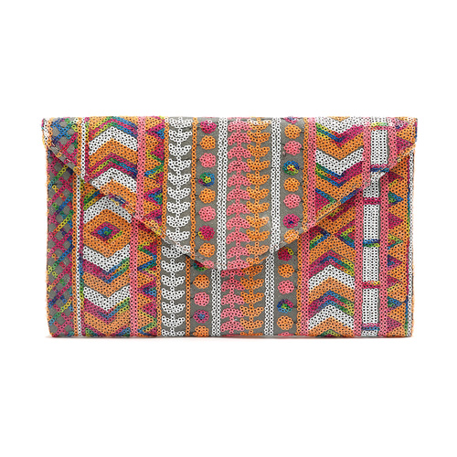 PEPRCLA Mode Vrouwen Clutch Bag Lovertjes Envelop Handtas Dag Koppelingen Dames Handtassen Purse: multicolor