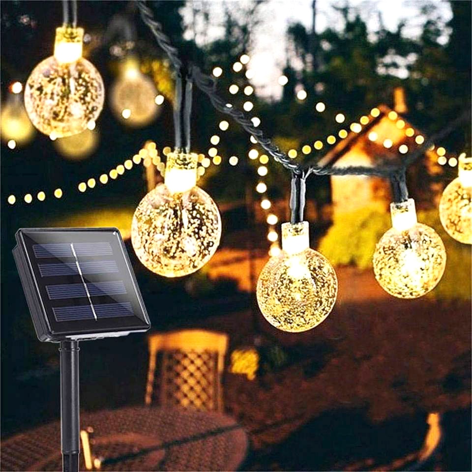 10/20/50 Leds Kristallen Bal 5M/10M Solar Lamp Power Led String Kerstverlichting Solar Slingers tuin Kerst Decor Voor Outdoor
