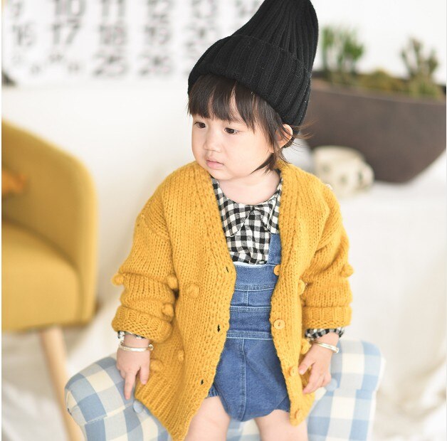 1-3 jahre alt Baby Mädchen zur Seite fahren Art 17 Winter Ball in Hand Unten zur Seite fahren Strickjacke Jacke Strickjacke Für mädchen Mädchen Strickjacke