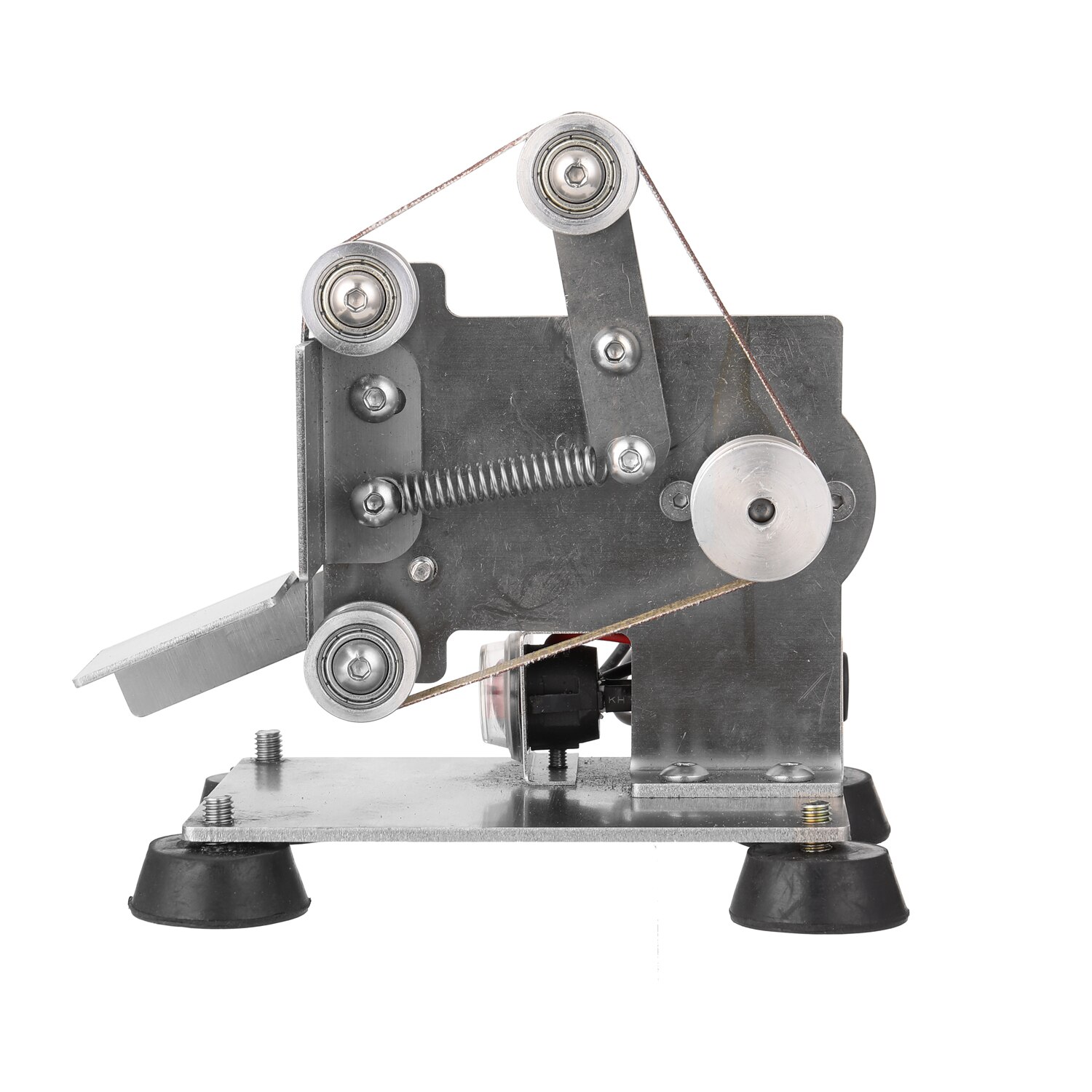 Angle Grinder Grinding Machine Belt Grinder Mini Electric Belt Sander DIY Polishing Grinding Machine Cutter Edges Sharpener