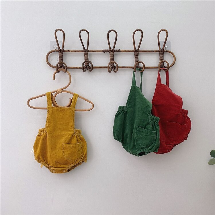 Herfst Baby Unisex Corduroy Overalls Mooie Baby Meisjes En Jongens Bodysuit Mouwloze Jumpsuit Kids Overalls