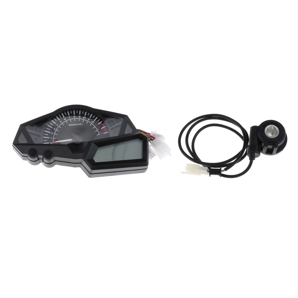 Plastic Anti UV LCD Odometer Speedometer For Kawasaki Ninja 300