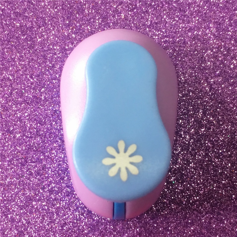 Free Ship 8mm Daisy shape paper cutter foam craft punch perfurador scrapbooking flower hole punch for kids furador diy puncher