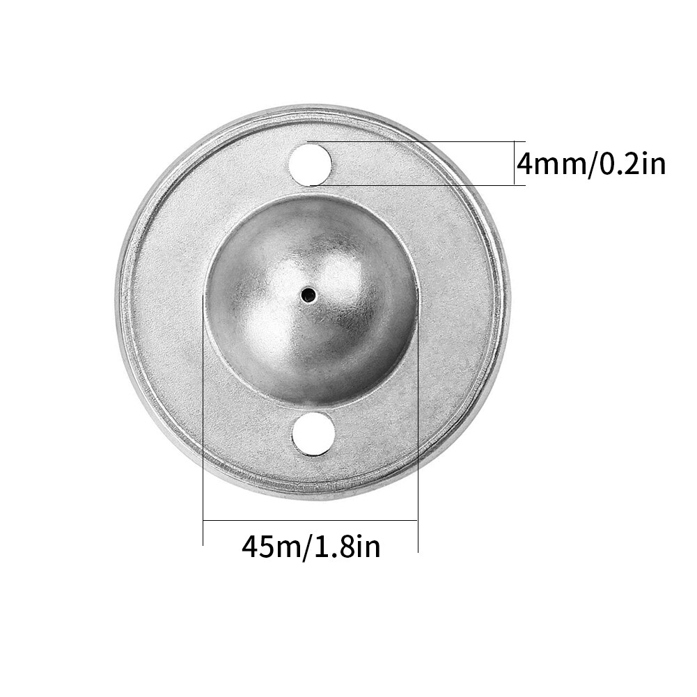 16Pcs CY-16B Dia 5/8-Inch Lager Staal Rollerball Flens Transportband Ball Transfer Unit 360 Graden Universele Overdracht lager