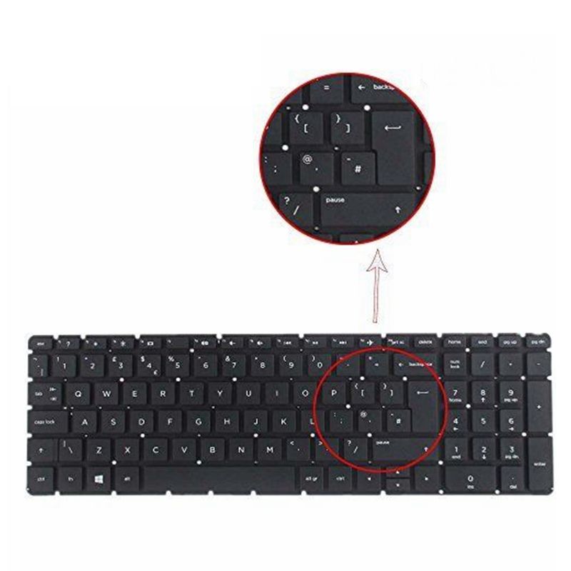 Us/uk/ru/sp/fr kannettavan tietokoneen näppäimistö hp pavilion 250 g4 250 g5 256 g4 256 g5 255 g4 255 g5 15-ac 15-ay 15-af 15q-aj 15- ba: Uk