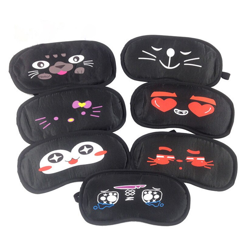 1 PCS ! Travel Sleep Rest Sleeping Aid Mask Eye Shade Cover Comfort Blindfold Shield Masks: 9