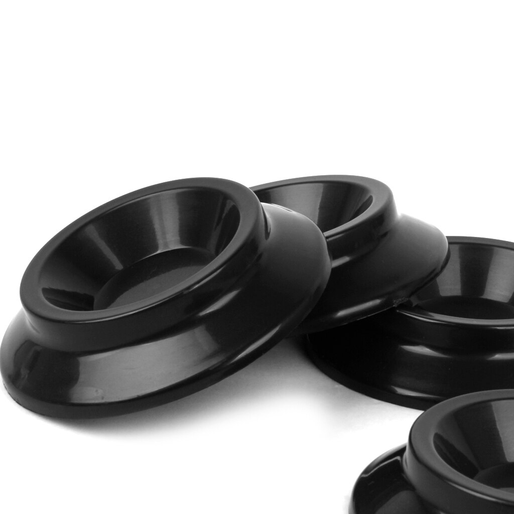 4 stk plastik opretstående klaver hjul kopper møbler seng fodpuder gulvbeskytter