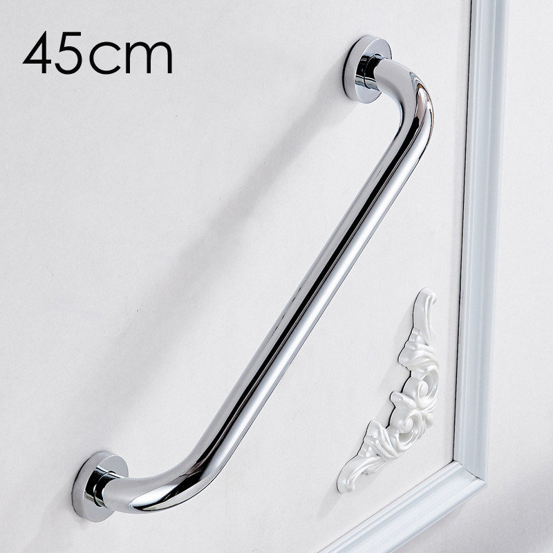 Tartuntakahvat kylpyhuoneen amme wc-kaide messinki materiaali kohdetanko kromi suihku turvatuki kahva pyyheteline 30-50cm: 45cm