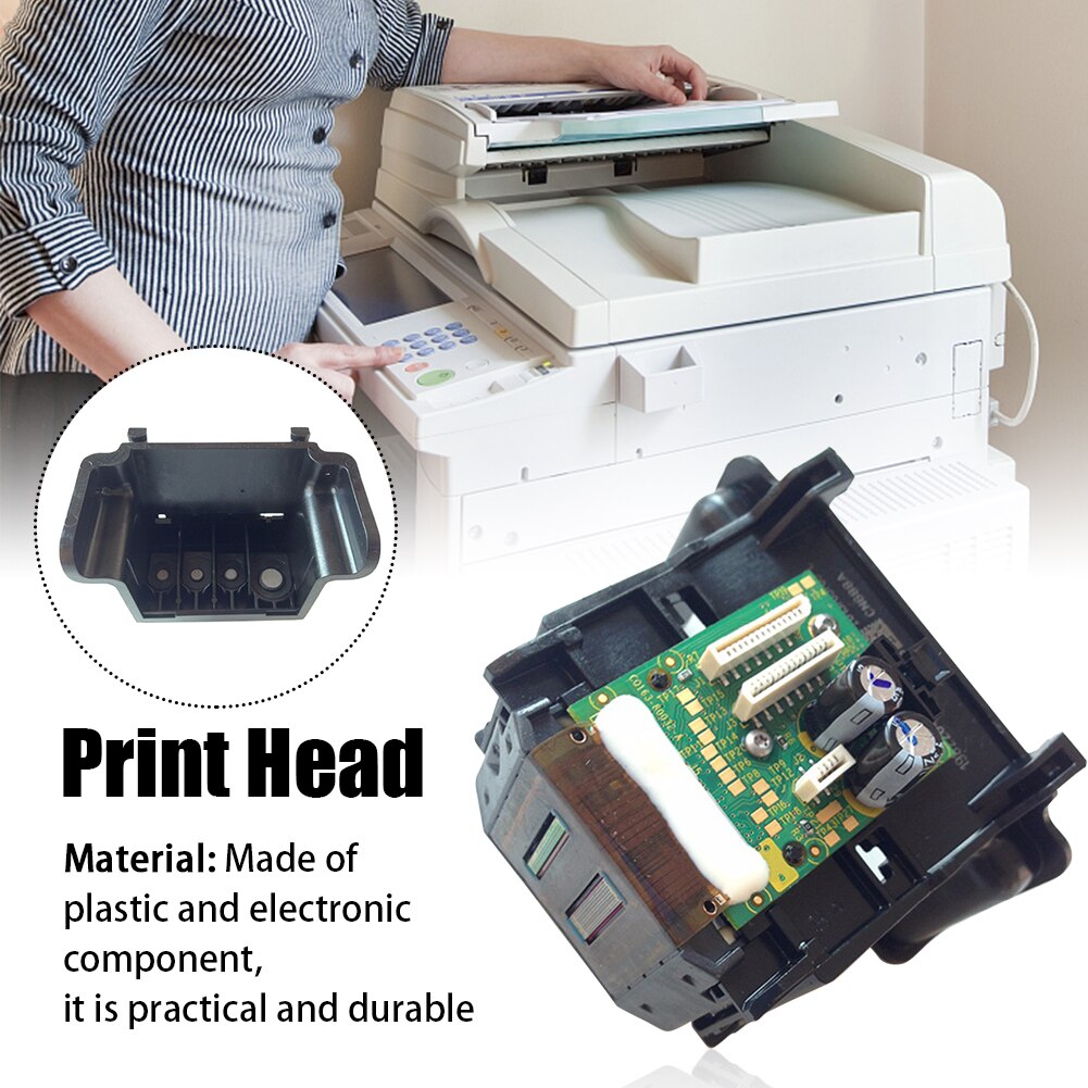 Printkop Printer Onderdelen Vervanging Draagbare 4 Slot Installeren Nozzle Direct Fit Thuis Repareren Kantoor Duurzaam Voor Hp 688