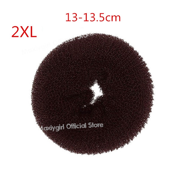 8 Hair Bun Donut Magic Foam Products Hairstyle Lazy Hair Accessories For Girls Women Lady Easy Big Ring Hair Styling Tools: Blue