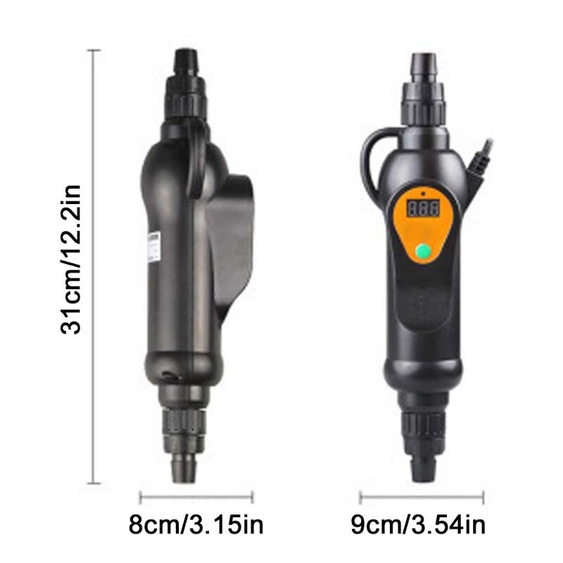 High Precision Aquarium Adjustable Temperature External Heater 220-240V Control