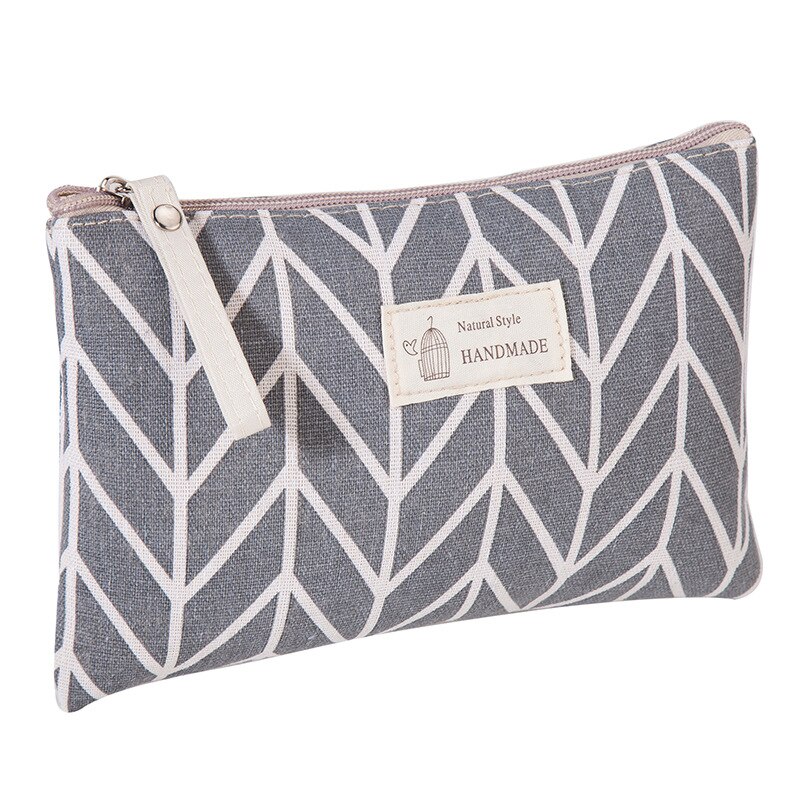 ETya Neue Frauen Plaid Reise Kosmetik Tasche Make-Up Tasche Handtasche Weibliche Zipper Geldbörse Kleine Kosmetik Make Up Taschen Reise Schönheit beutel