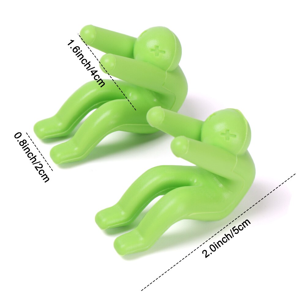 2PC verschütten-nachweisen Topf Clips Deckel Heber Für Suppe Topf Küche Werkzeuge Deckel Stehen Silikon Wärme Beständig Halfter CF-35