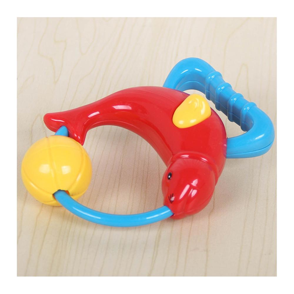 Baby Rattles Toys Dolphin Stroller Hanging Soft Toy Cute Animal Doll Baby Crib Bed Hanging Bells Toys Infant Early Childhood