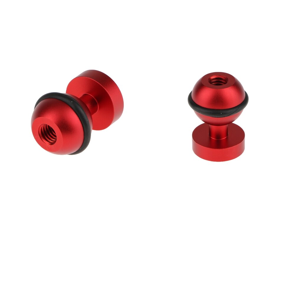 2xArm 360 Grad Drehbaren Ball Kopf Halterung für Blitzschuh für Unterwasser Stehen