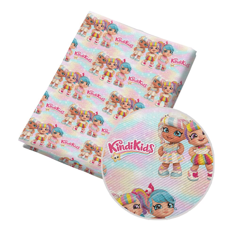 Polyester Katoen Kawaii Kids Pop Meisje Stof Voor Kinderen Kleding Hometextile Gordijn Kussenhoes Diy 50*145Cm: PL4405