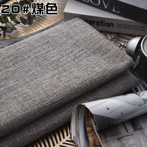 Width 148cm Old Coarse Linen Cloth Cotton fiber Diy sofa upholstery fabric Diy Tablecloth By the yard: 20