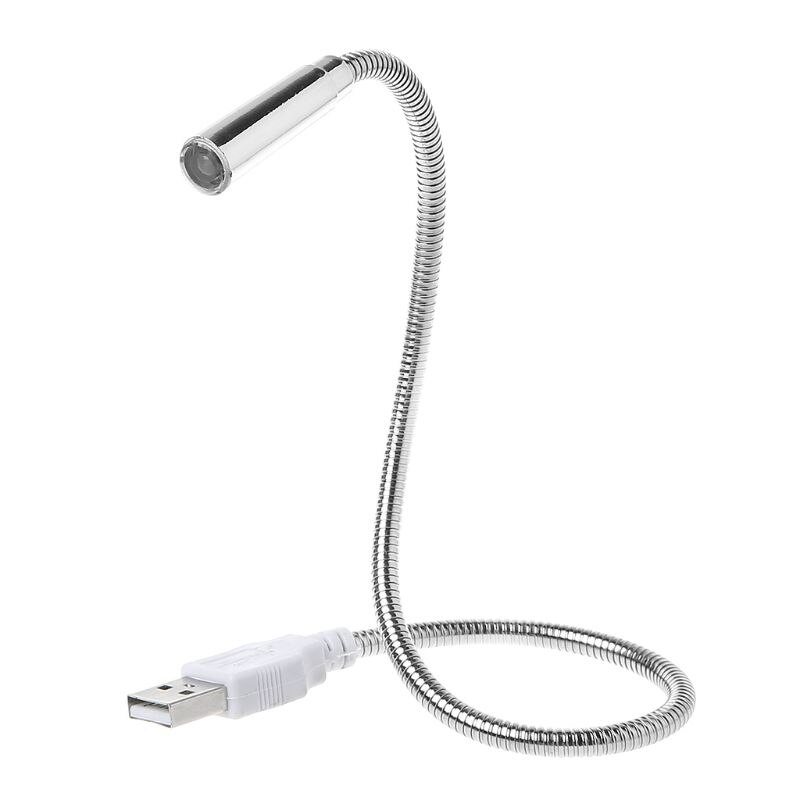 USB Flexible Light Keyboard Lamp Rechargeable Adjustable Hose Night Illumination Plug And Play PC Computer Desktop Book Reading
