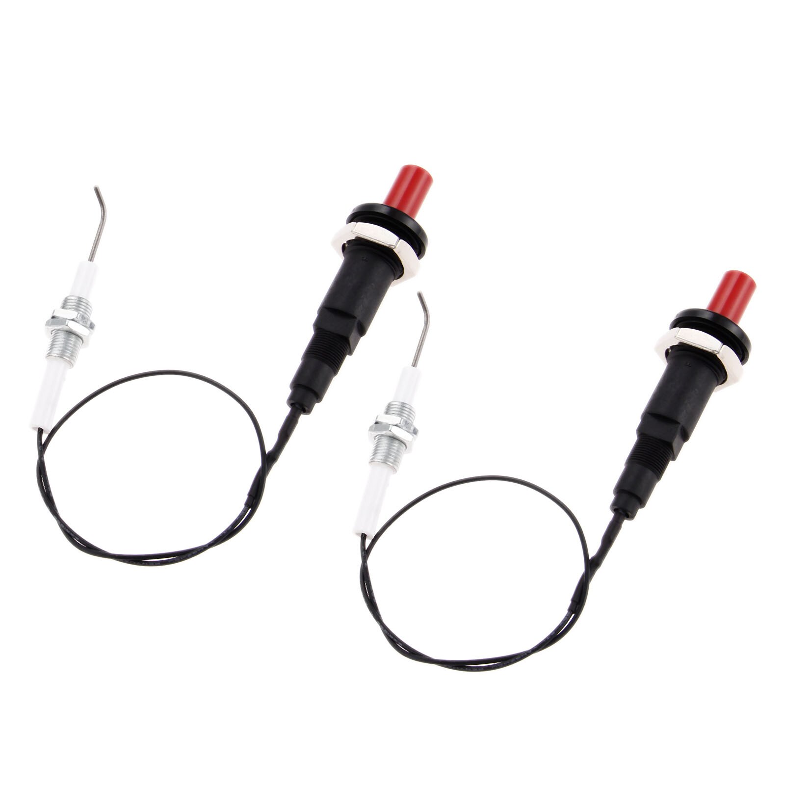 2sets Push Button Spark Ignition Set Generator Piezo Gas Pilot Ignitor Thread M10