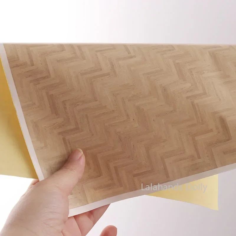 1:12 DIY Puppe Haus A4(21x30cm) Küche Schlecht Wohnzimmer Boden Tapete (viskose) für Puppenhaus Dekoration Zubehör