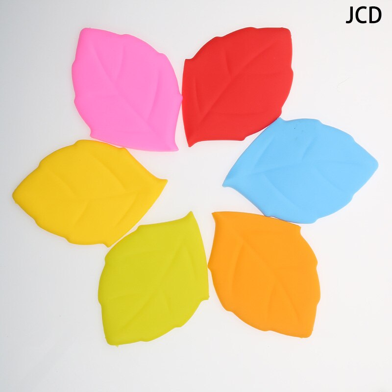 Jcd 1 mini gobelet portable en silicone pour voyage en plein air, motif feuille d'érable, pour se brosser les dents, pour le camping