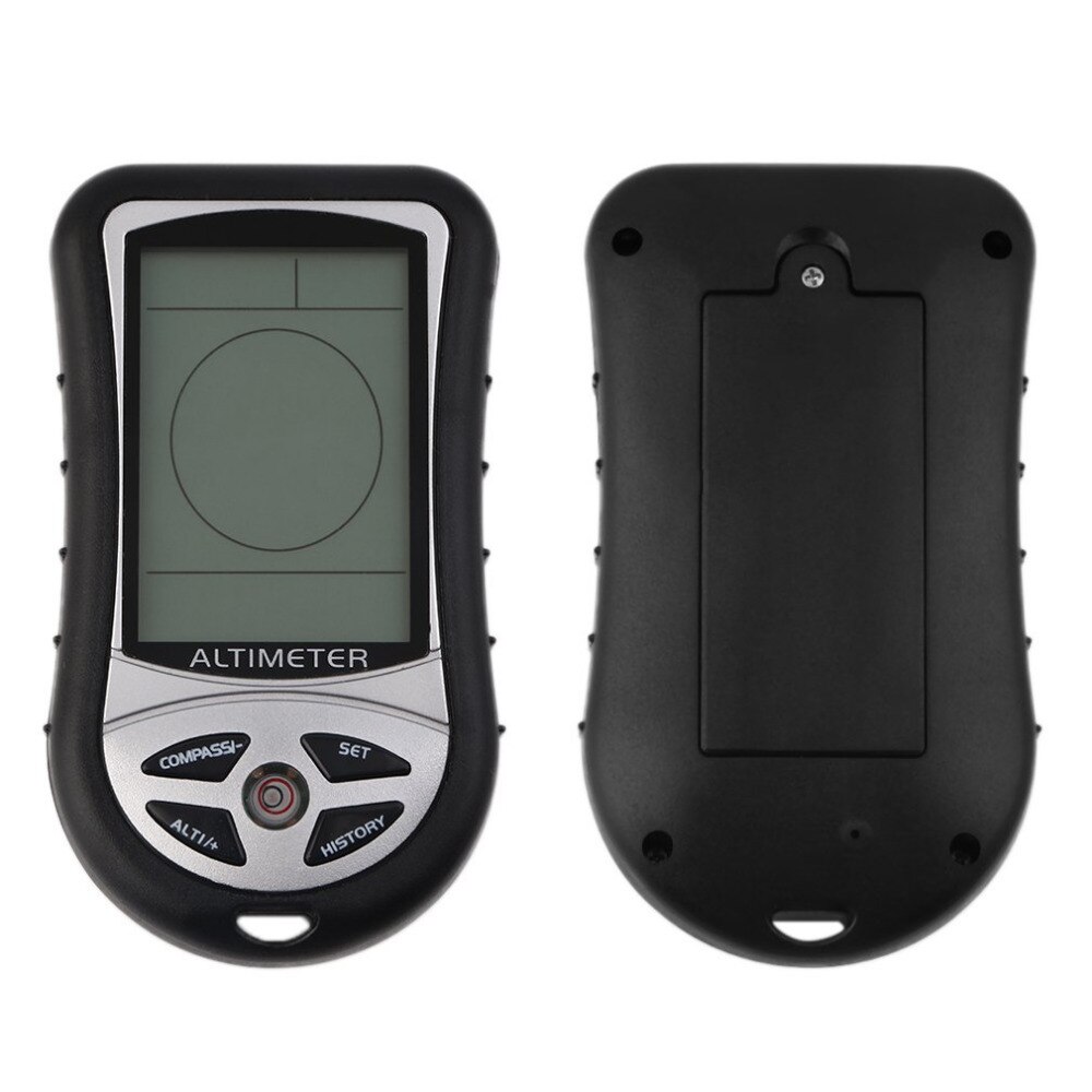 Digital 8 in 1 LCD Compass Barometer Altimeter Thermo Temperature Clock Calendar