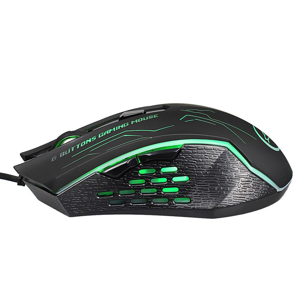 gaming mouse rechargeable wired silent mouse LED backlight 2.4G USB optical ergonomic PC notebook computer tour black